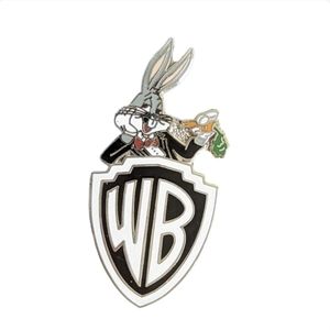 Genuine Warner Bross 1990 Bugs Bunny Warner Bros Enamel Pin